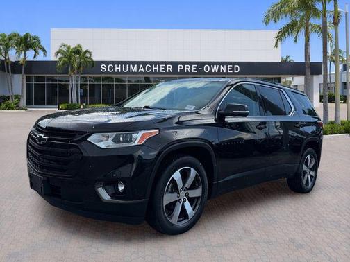 Mosaic Black Metallic 2020 Chevrolet Traverse LT Leather