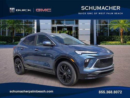 Ocean Blue Metallic 2026 Buick Encore GX Sport Touring