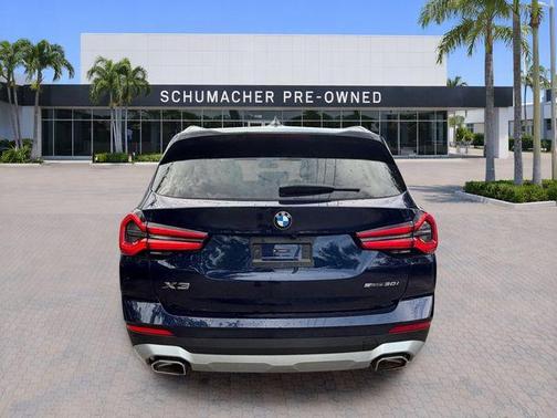 Tanzanite Blue II Metallic 2024 BMW X3 sDrive30i