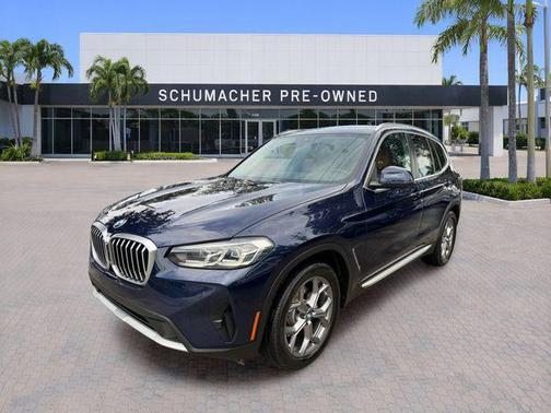 Tanzanite Blue II Metallic 2024 BMW X3 sDrive30i