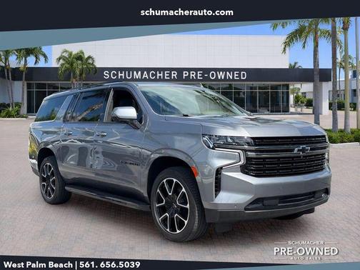 Satin Steel Metallic 2022 Chevrolet Suburban RST