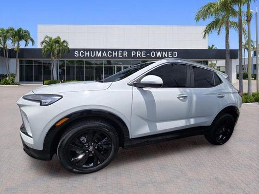 Summit White 2024 Buick Encore GX Sport Touring