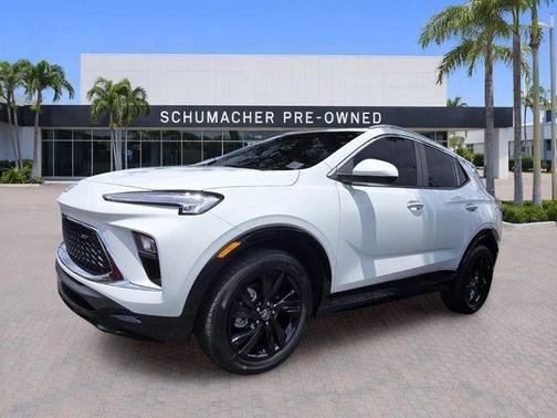 Summit White 2024 Buick Encore GX Sport Touring