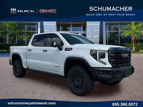 Summit White 2026 GMC Sierra 1500 AT4X