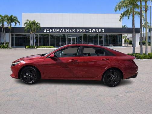 Scarlet Red Pearl 2021 Hyundai ELANTRA SEL