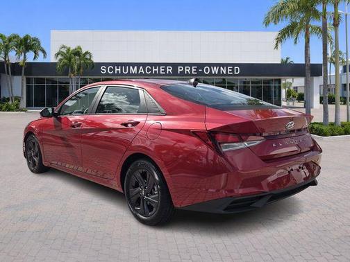 Scarlet Red Pearl 2021 Hyundai ELANTRA SEL