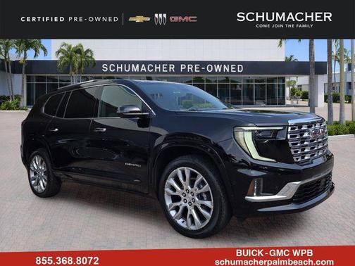 Ebony Twilight Metallic 2024 GMC Acadia Denali