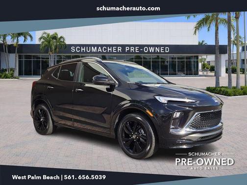 Ebony Twilight Metallic 2024 Buick Encore GX Sport Touring