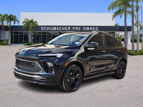 Ebony Twilight Metallic 2024 Buick Encore GX Sport Touring