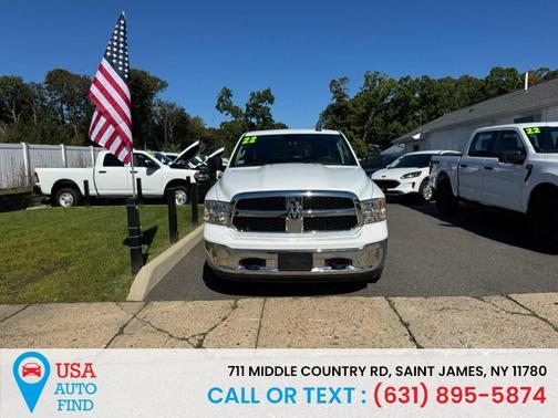 White 2022 RAM 1500 Classic SLT