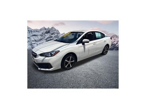 Crystal White Pearl 2021 Subaru Impreza Premium