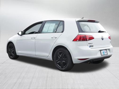 Pure White 2016 Volkswagen Golf TSI S 4-Door