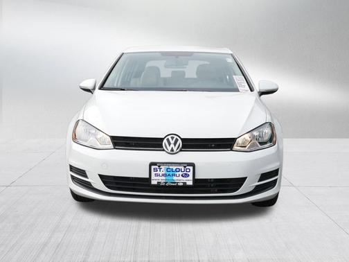 Pure White 2016 Volkswagen Golf TSI S 4-Door
