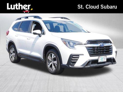 Crystal White Pearl 2023 Subaru Ascent Premium 8-Passenger
