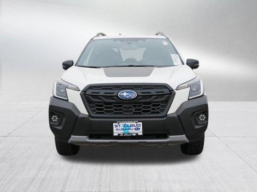 Crystal White Pearl 2023 Subaru Forester Wilderness