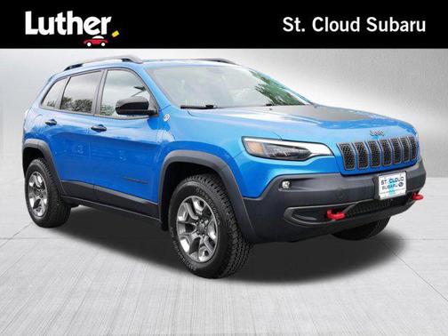Hydro Blue Pearlcoat 2019 Jeep Cherokee Trailhawk