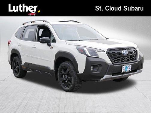 Crystal White Pearl 2023 Subaru Forester Wilderness