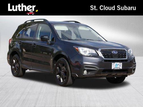 Dark Gray Metallic 2018 Subaru Forester 2.5i Premium Black Edition