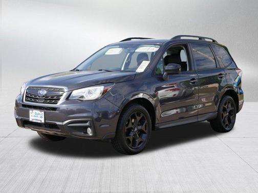Dark Gray Metallic 2018 Subaru Forester 2.5i Premium Black Edition