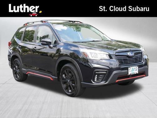 Crystal Black Silica 2019 Subaru Forester Sport