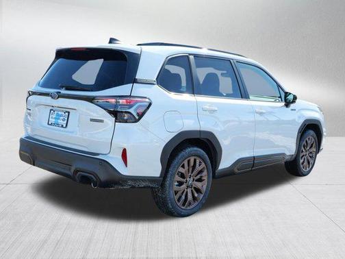 Crystal White Pearl 2026 Subaru Forester Hybrid Sport