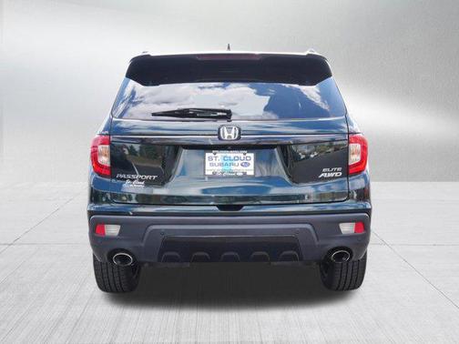 Black Forest Pearl 2019 Honda Passport Elite