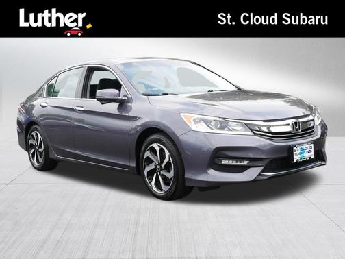 Gray 2017 Honda Accord EX-L