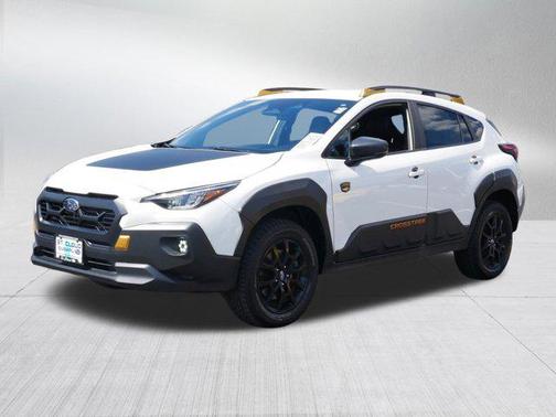 Crystal White Pearl 2024 Subaru Crosstrek Wilderness
