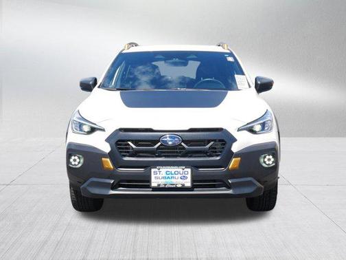 Crystal White Pearl 2024 Subaru Crosstrek Wilderness