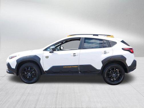 Crystal White Pearl 2024 Subaru Crosstrek Wilderness