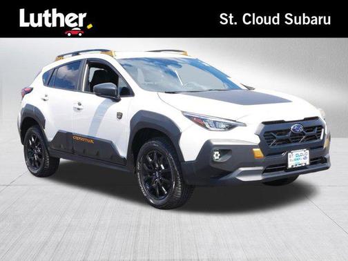 Crystal White Pearl 2024 Subaru Crosstrek Wilderness