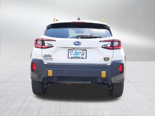 Crystal White Pearl 2024 Subaru Crosstrek Wilderness