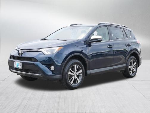 Galactic Aqua Mica 2018 Toyota RAV4 XLE