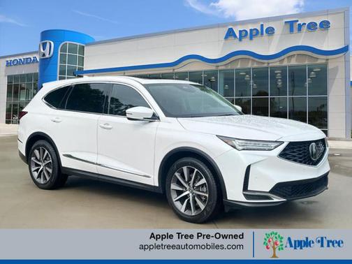 Platinum White Pearl 2025 Acura MDX Technology