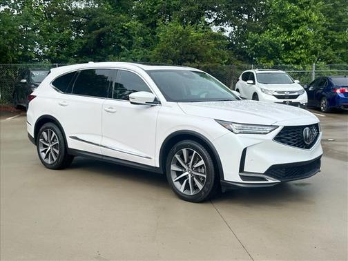 Platinum White Pearl 2025 Acura MDX Technology