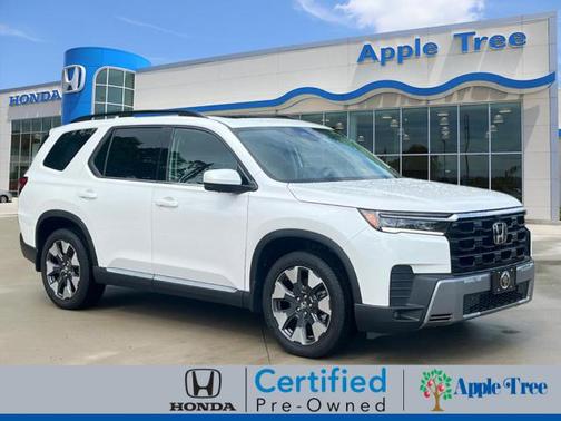 Platinum White Pearl 2026 Honda Pilot Touring