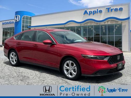 Radiant Red Metallic 2024 Honda Accord LX