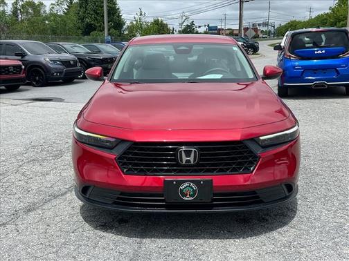 Radiant Red Metallic 2024 Honda Accord LX