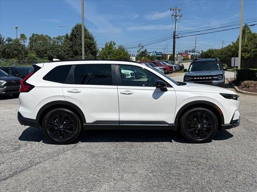 Platinum White Pearl 2026 Honda CR-V Hybrid Sport Touring