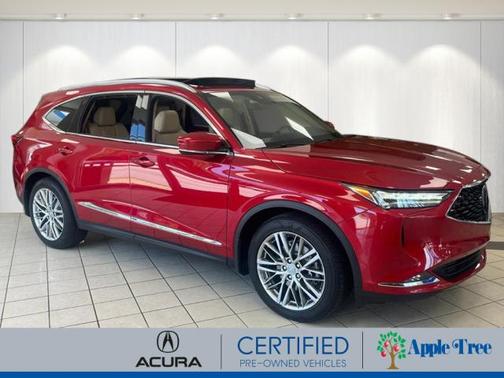 Performance Red Pearl 2023 Acura MDX Advance