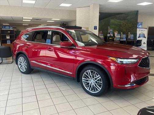 Performance Red Pearl 2023 Acura MDX Advance