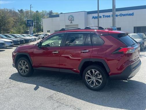 Ruby Flare Pearl 2025 Toyota RAV4 Hybrid Limited