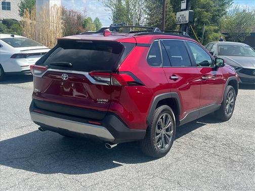 Ruby Flare Pearl 2025 Toyota RAV4 Hybrid Limited