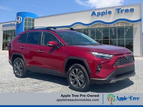 Ruby Flare Pearl 2025 Toyota RAV4 Hybrid Limited