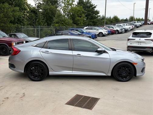 Lunar Silver Metallic 2018 Honda Civic LX