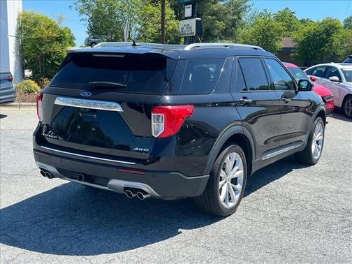 Agate Black 2023 Ford Explorer Platinum