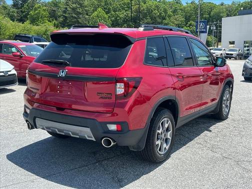 Radiant Red Metallic II 2023 Honda Passport TrailSport