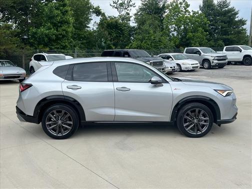 Solar Silver Metallic 2025 Acura ADX A-Spec