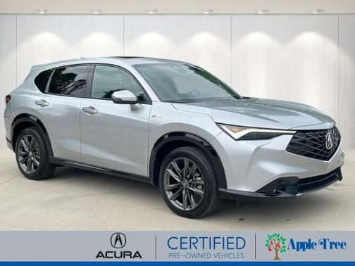 Solar Silver Metallic 2025 Acura ADX A-Spec