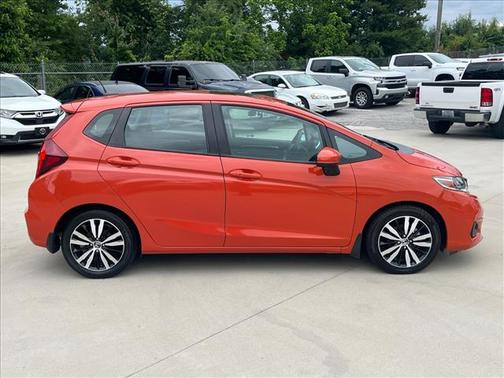 Orange Fury 2018 Honda Fit EX